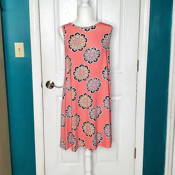 LOFT | Dresses | Loft A Line Sleeveless Dress Bubblegum Pink With Medallions Medium | Poshmark LOFT | Dresses | Loft A Line Sleeveless Dress Bubblegum Pink With Medallions Medium | Poshmark